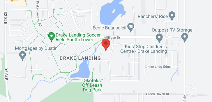 map of 110 Drake Landing Terrace